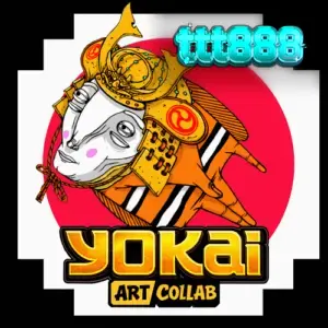 Tampilan visual artistik slot Yokai dengan latar belakang pegunungan Jepang